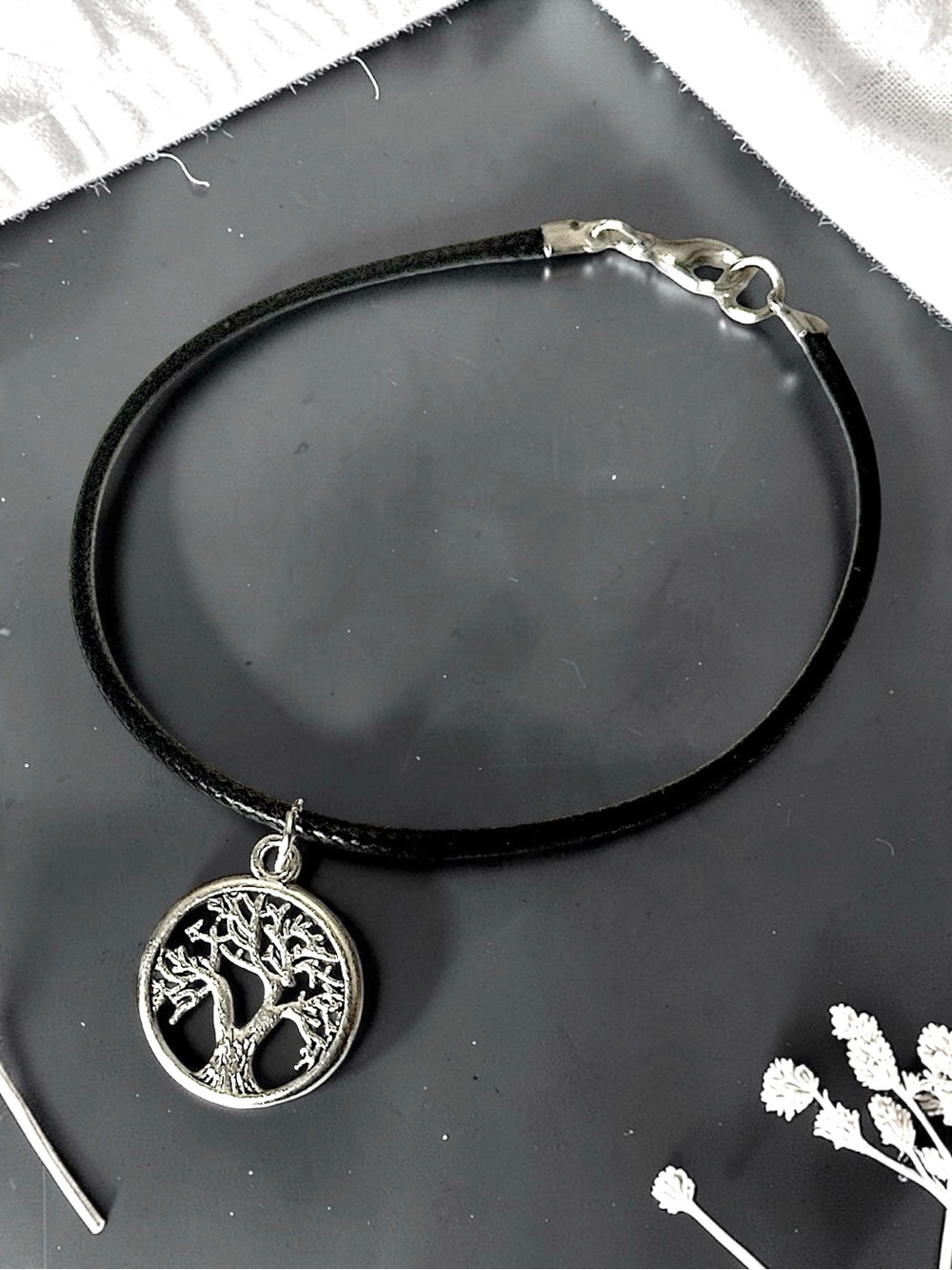 5 For $25💫Silver Spiritual Tree of Life Bracelet